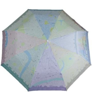Зонт женский механический компактный  FULTON  FULL761-London-Map - SvitStyle