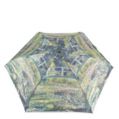 Зонт женский механический компактный облегченный FULTON, коллекция The National Gallery FULL794-WaterLilyPond - SvitStyle